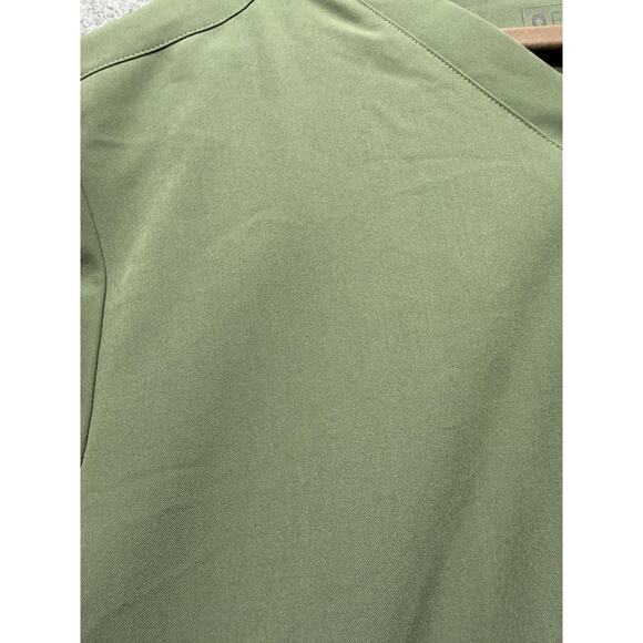 FIGS Leon Scrub Top Shirt Mens 2XL Green V Neck Technical Collection Pocket - Picture 12 of 12